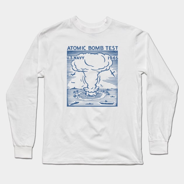 1946 Atomic Bomb Test Long Sleeve T-Shirt by historicimage